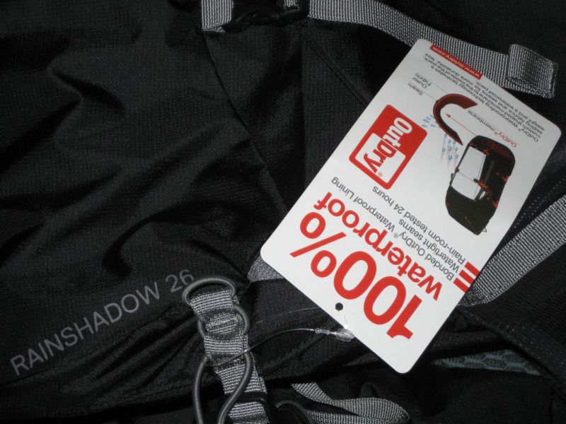 Rainshadow 26 sale outdry pack