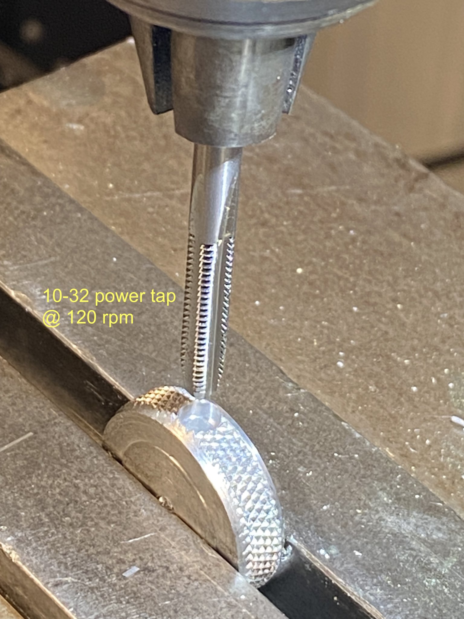 IMG_9065LATHE TOOL BIT HOLDER AND SMALL TAP ALUMINUM ROUND DRIVER FABRICATED MJD 10.18.23.jpg