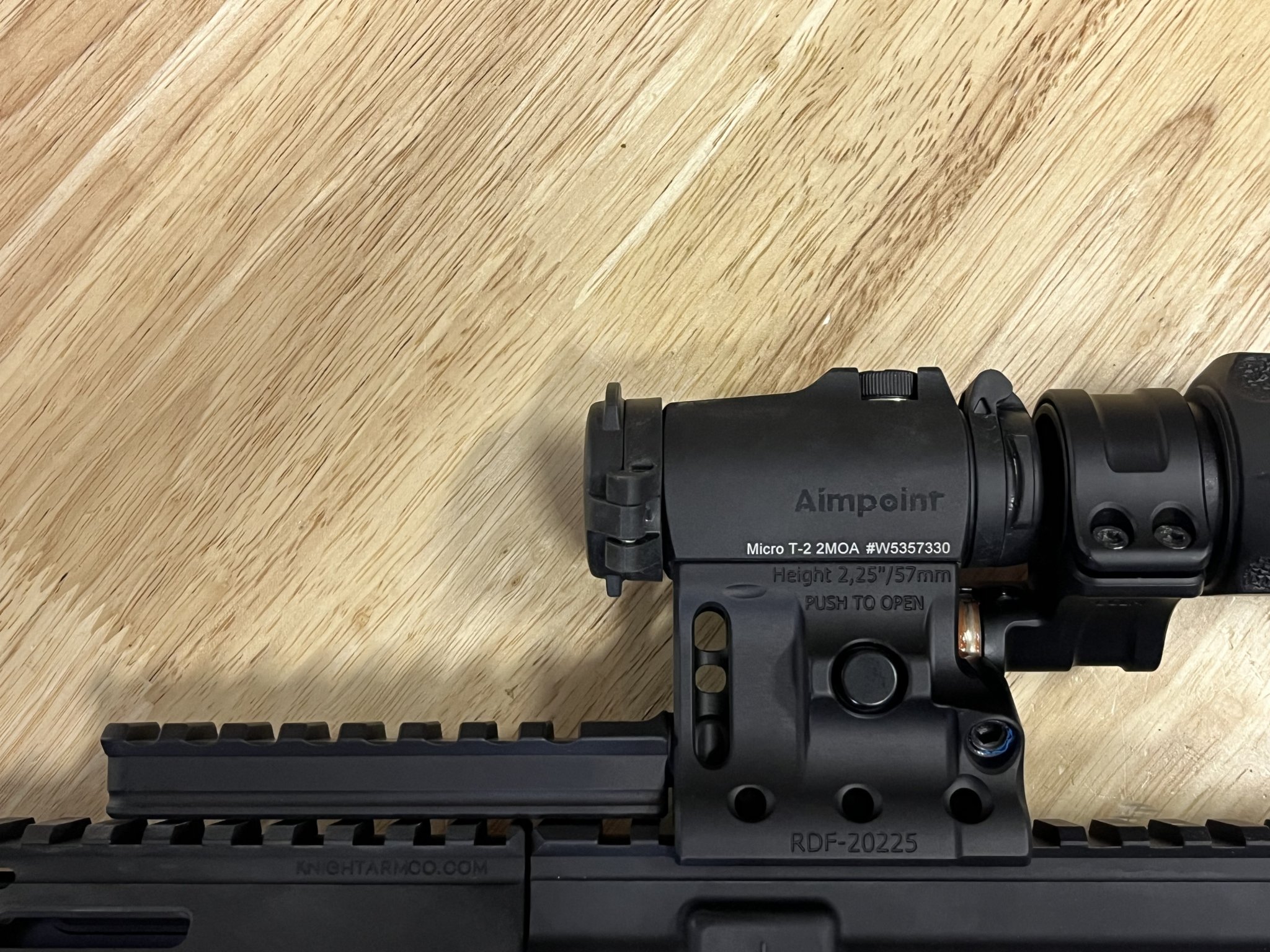 SOLD - WTS: Spuhr aimpoint mount and magnifier yoke RDF