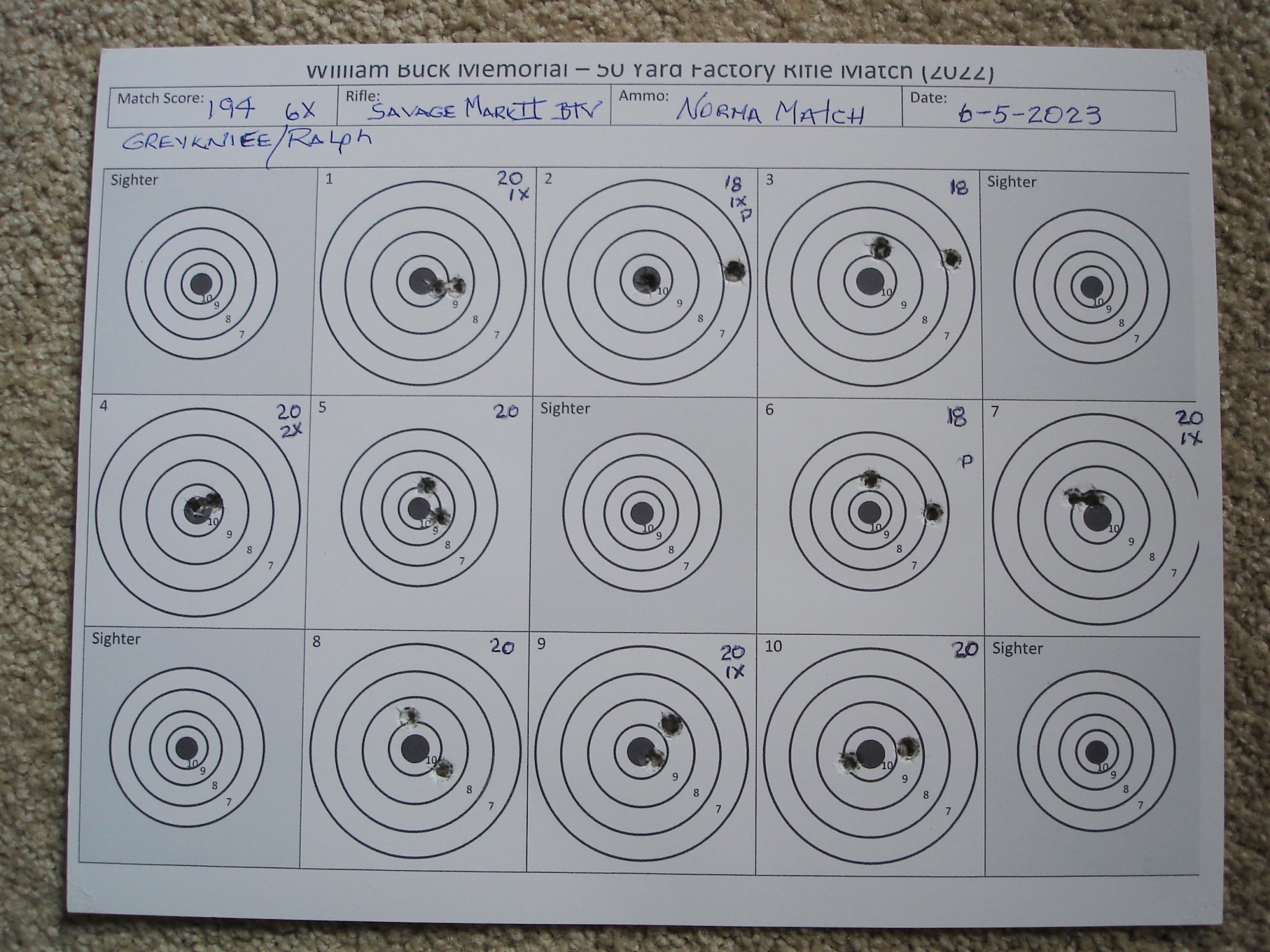 June 50 Yd target Factory.JPG