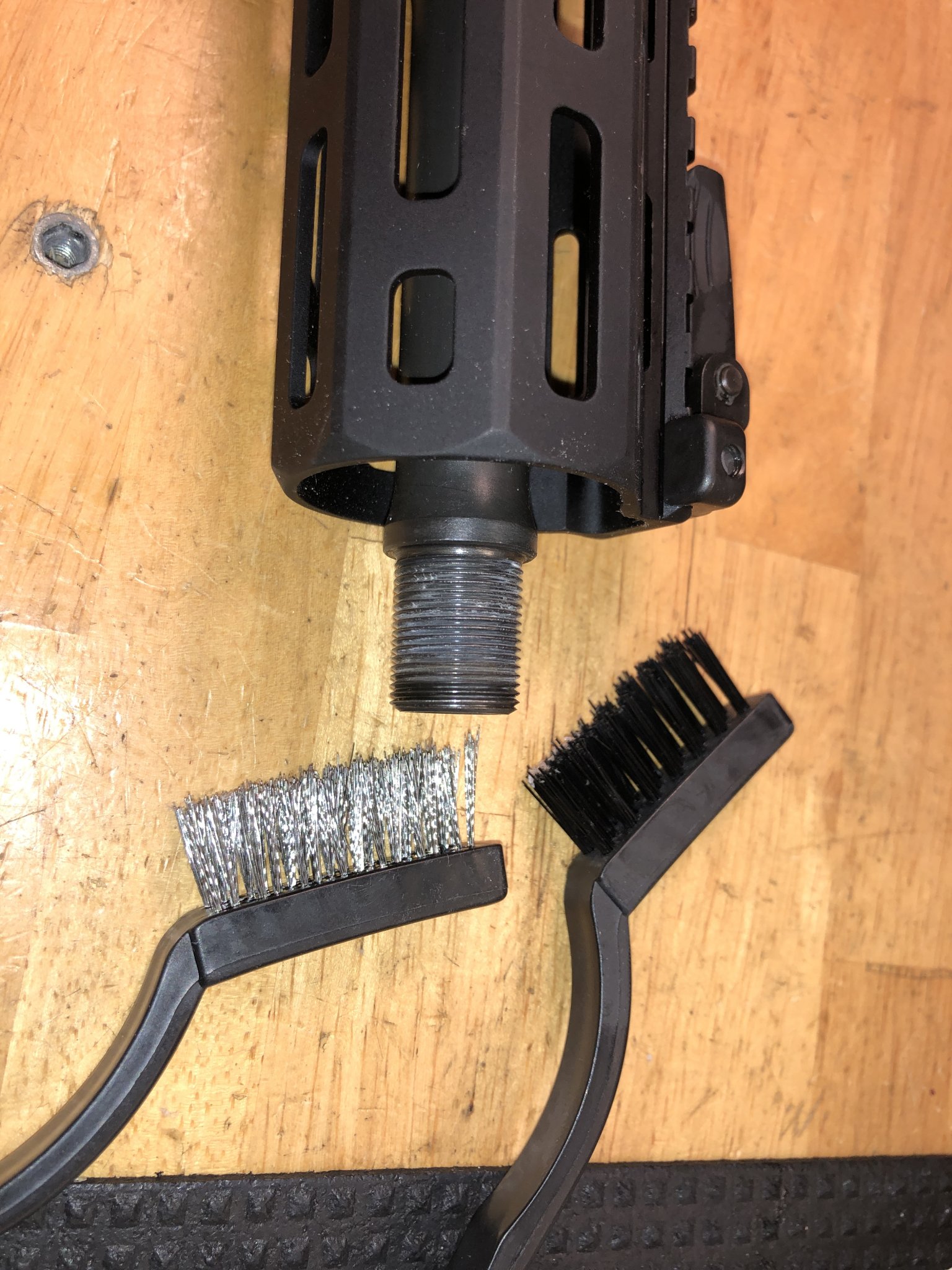 KAC 300 Blackout Removing Rocksett Muzzle Threads Hot WaterIMG_3797 copy.JPG