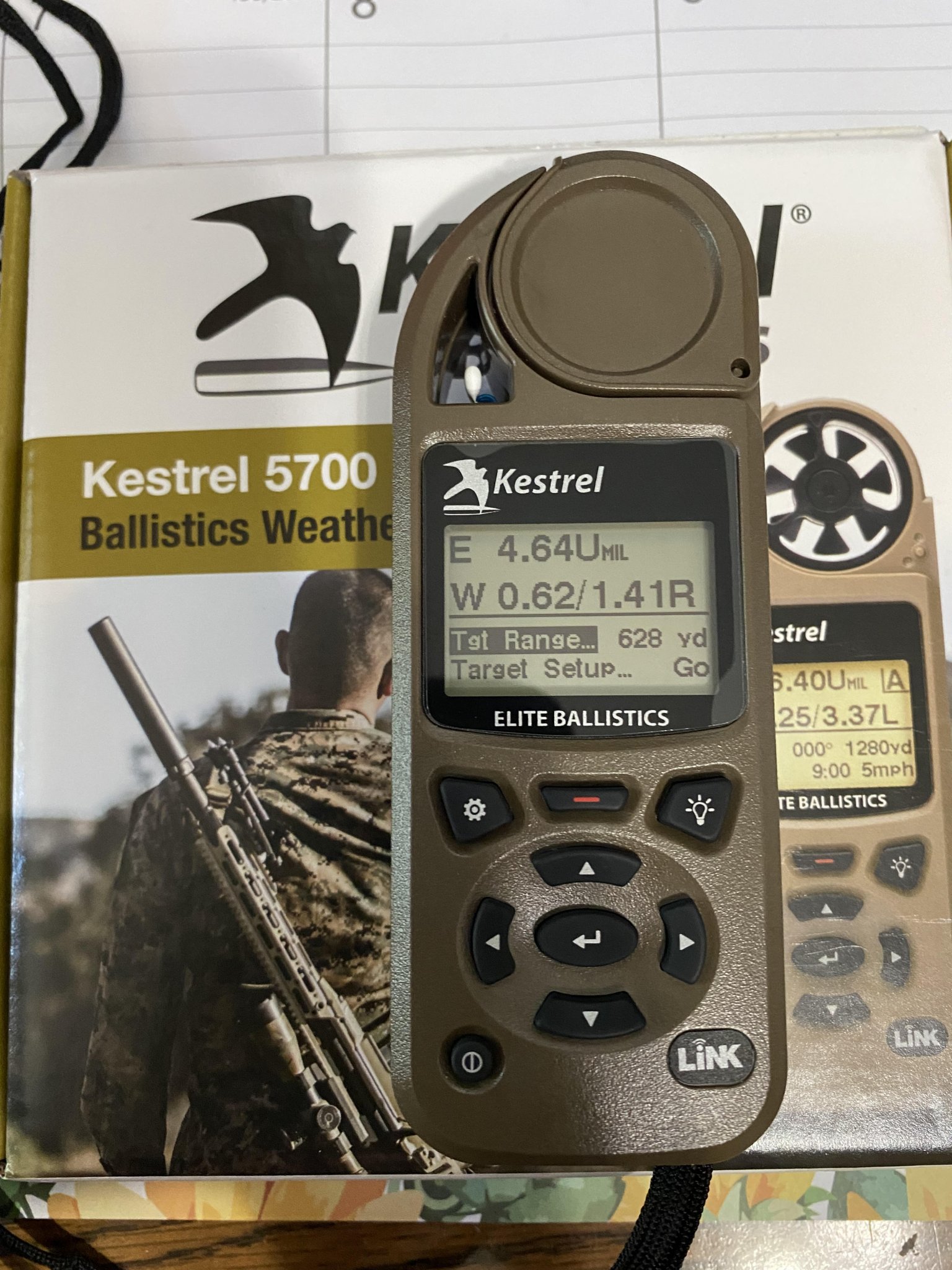 Kestrel 5700 Elite Meter with Applied Ballistics