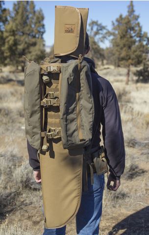 Kifaru Nomad 2 w Long Range Hunter Scabbard.JPG