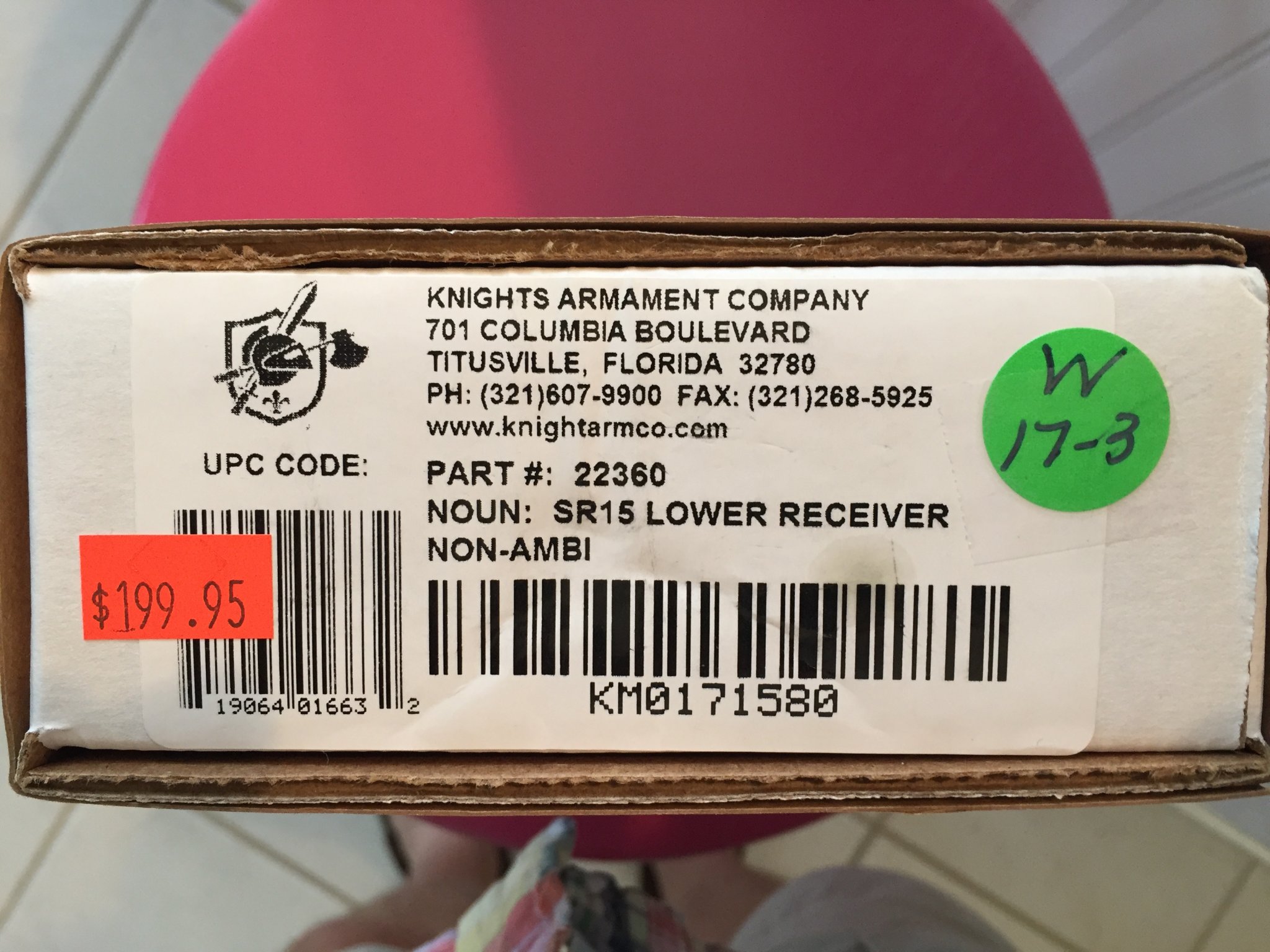  Knights Armament Company SR15 Lower Receiver Box copy.JPG