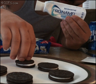 Oreo-toothpaste-prank.gif