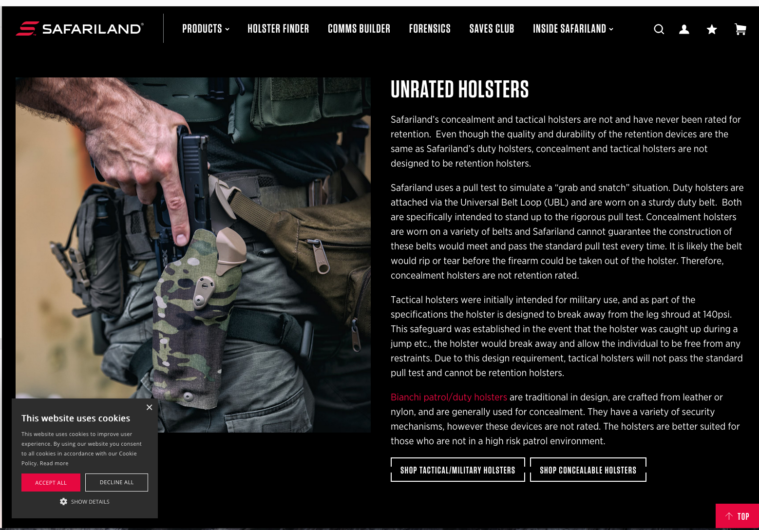 Safariland Unrated Concealment & Tactical Holsters copy.png