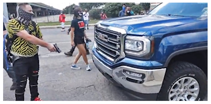 Screenshot_2020-08-08 WATCH Indianapolis BLM Antifa threaten drivers at GUNPOINT for trying to...png
