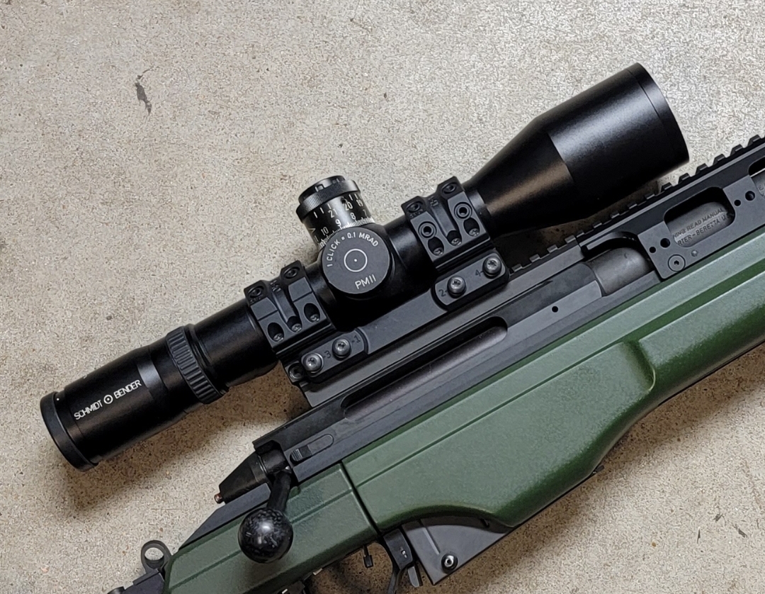 SOLD - Schmidt & Bender pmii 3-12x50 DT CCW Gen2 mildot