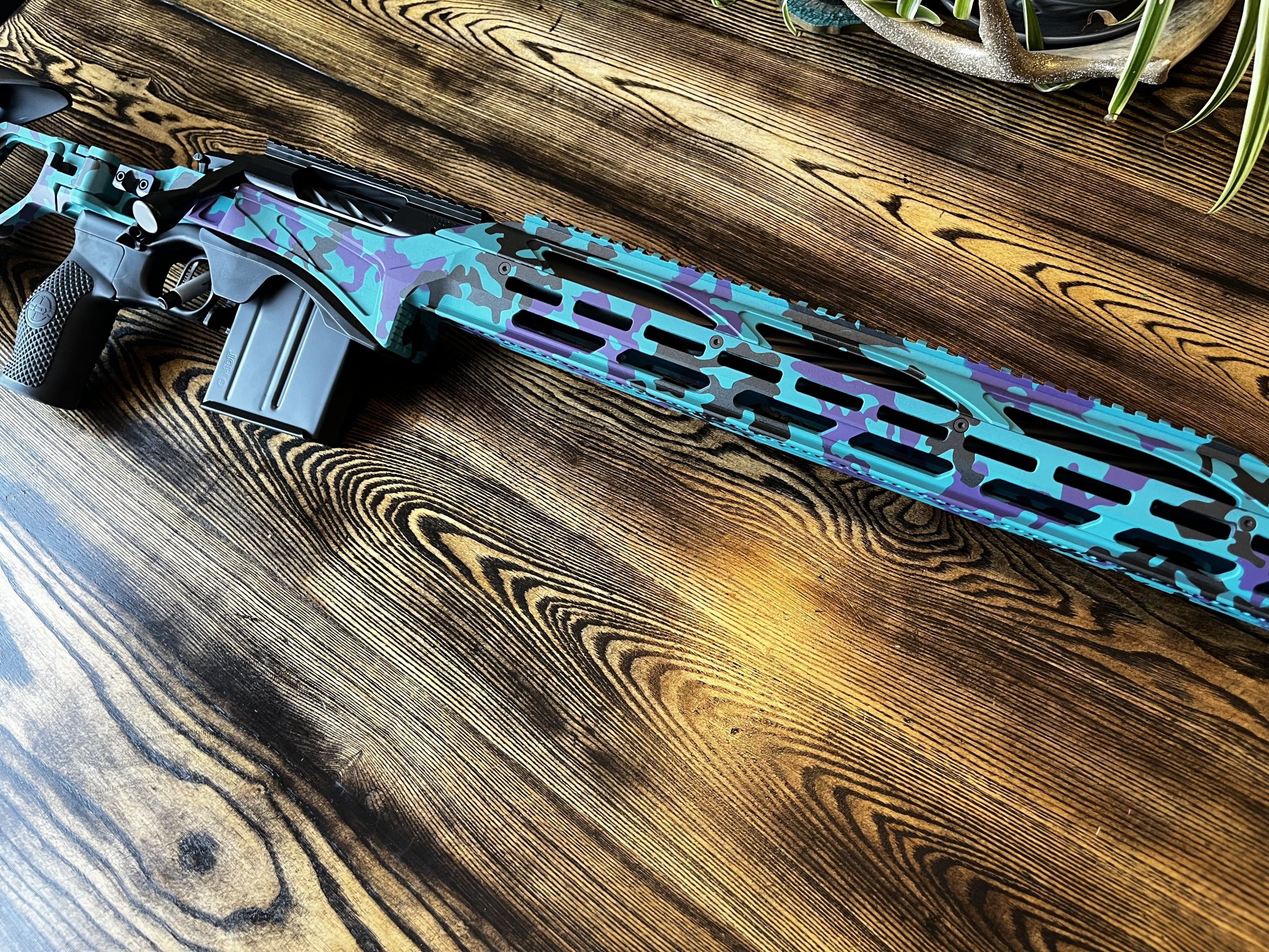 Awesome custom Cerakote paint from EM Precision Rifles!