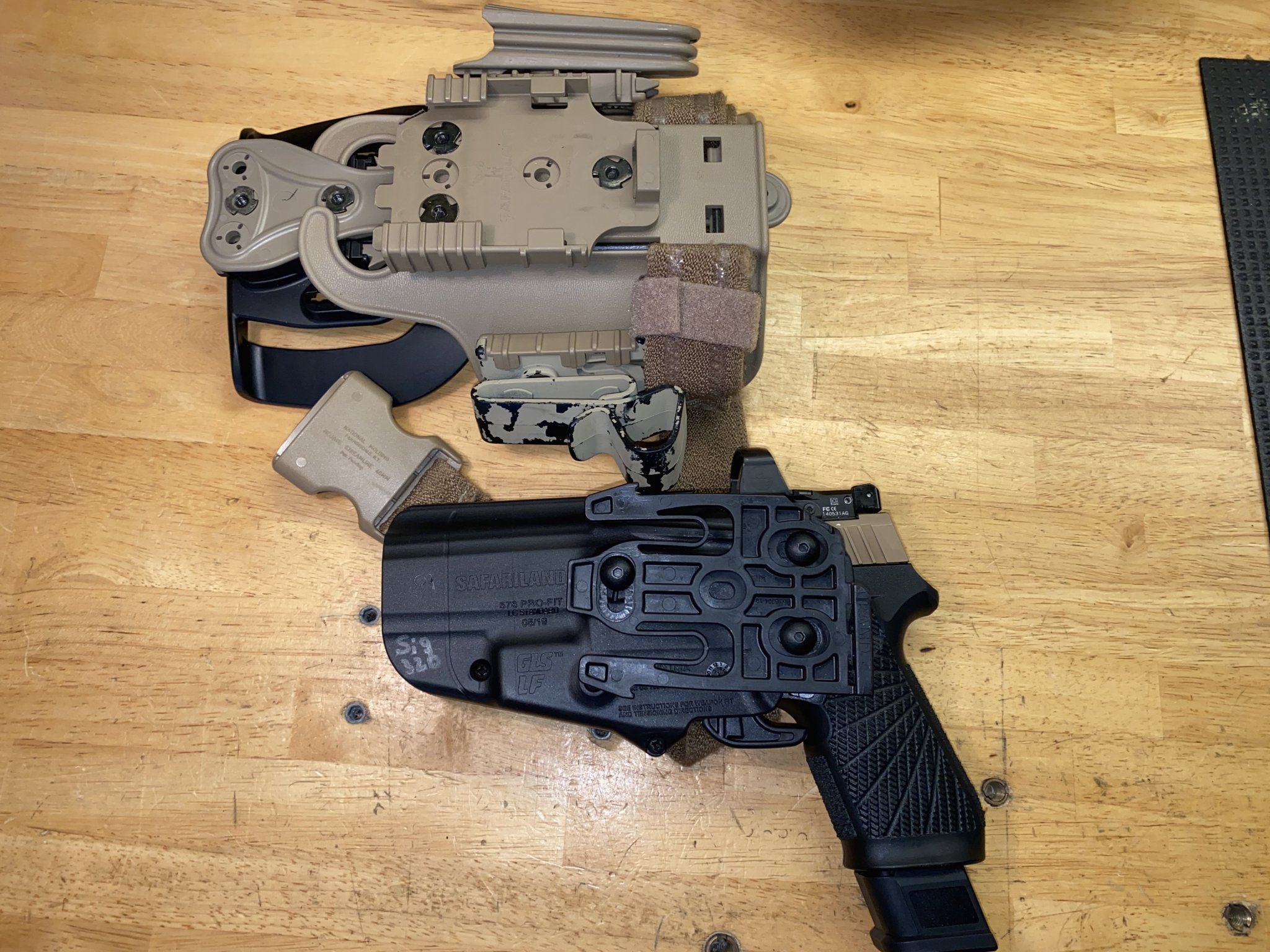 Sig P320 VTAC Wilson Combat Grip GLS Safariland Drop Leg Rig Photos 2020IMG_5806.jpg
