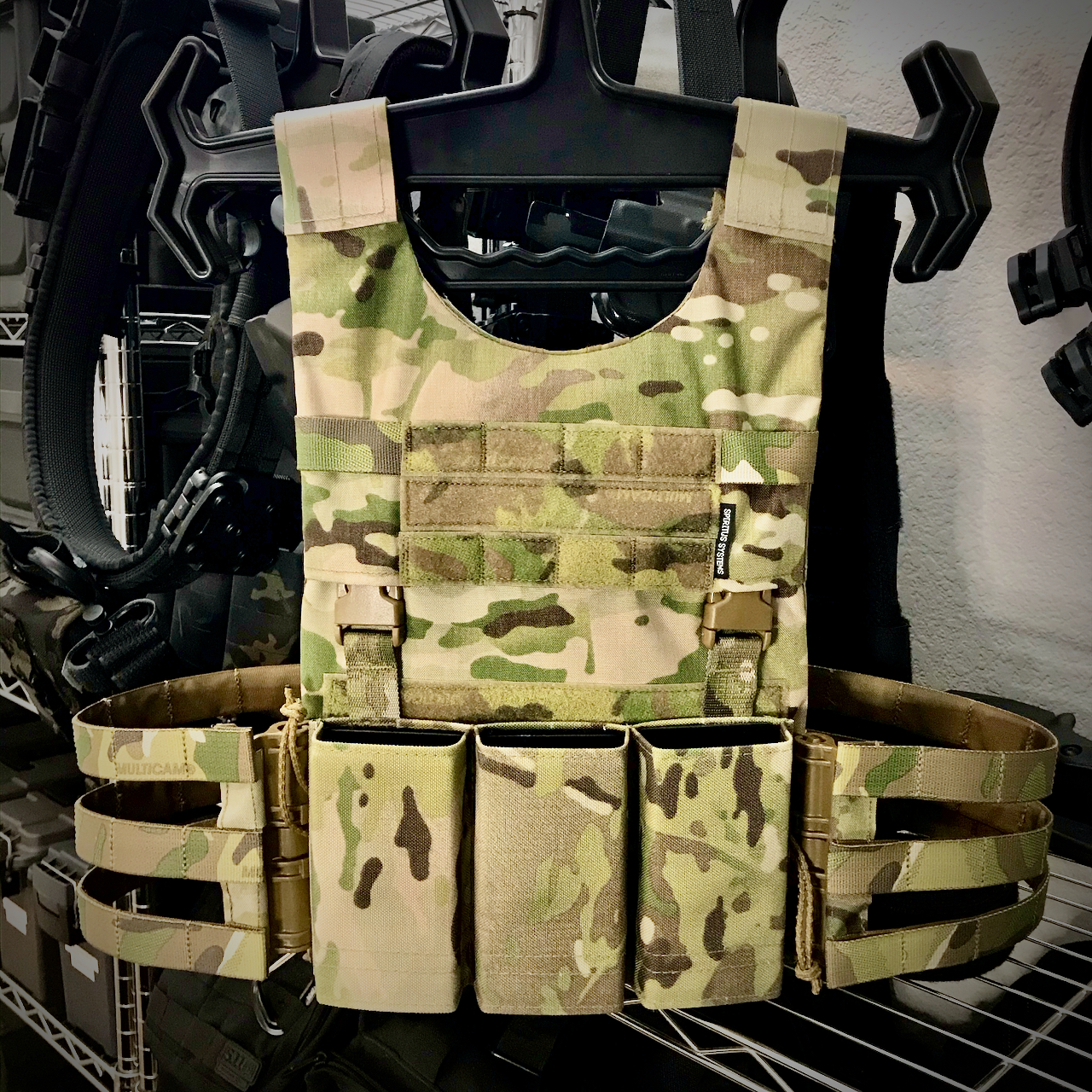 LV-119 Front Overt Plate Bag - Spiritus Systems