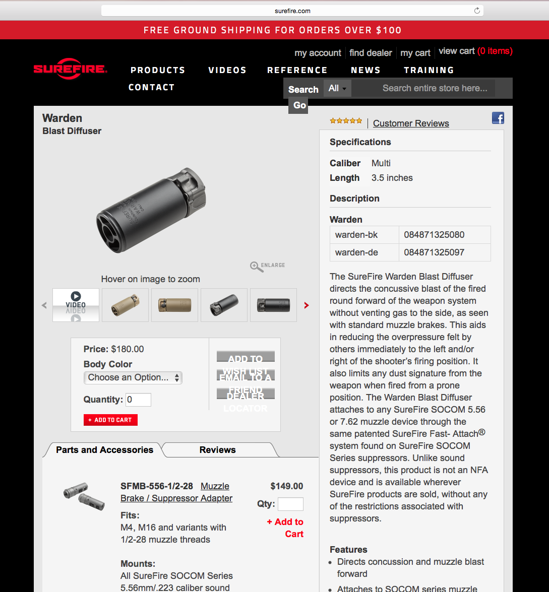 SureFire Warden Blast Diffuser Muzzle Device.png