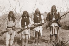 Geronimo with 1873 Trapdoor.jpg