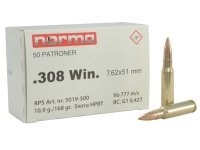.308 Win. Norma Military Production 168 gr HPBT Match RPS Art.Nr. 5019-500 - M852 - 315535.mid...jpg