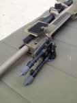 Harris bipod Feet on Gun 6-2013 - Use on Open.jpg