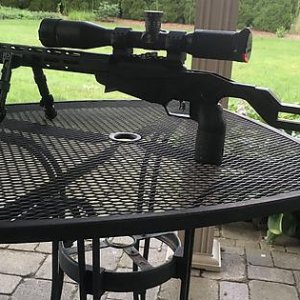 RPRim GM barrel and SWFA 20x42 fixed scope