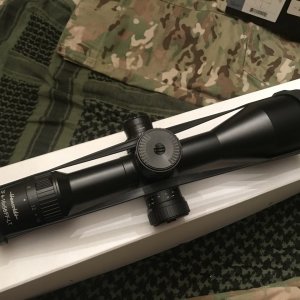 Hensoldt - ZF 4-16X56 FF-LT - This one has the MIL Ret ( Basically a MSR Ret) This is another Brand New optic, I paid crazy money ($3,700), Box and paperwork, - $2600