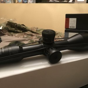 Hensoldt - ZF 4-16X56 FF-LT - This one has the MIL Ret ( Basically a MSR Ret) This is another Brand New optic, I paid crazy money ($3,700), Box and paperwork, - $2600