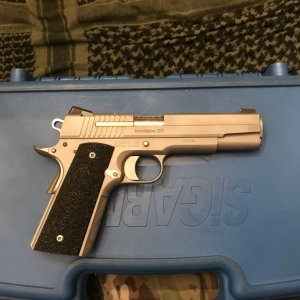SIG GSR - Stainless - Fair condition - box and papers - $650