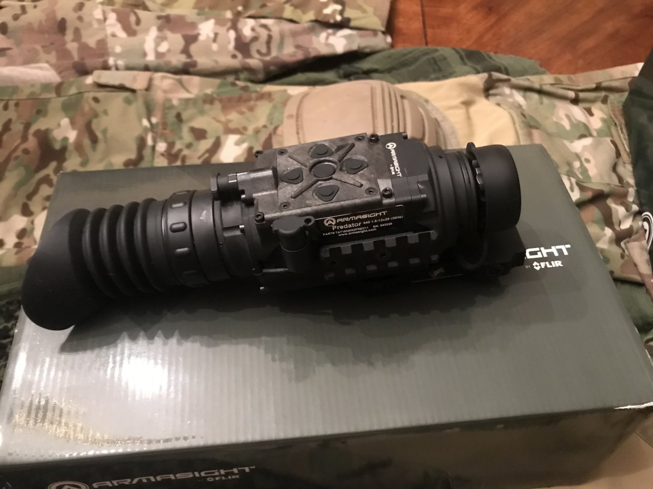 Armasight Predator - 640 (30hz) 1-8X25 - B01AY7A7JM -  Awesome Unit, Extremely Detailed Image, Used on 1 hunt, looks like new - $2600