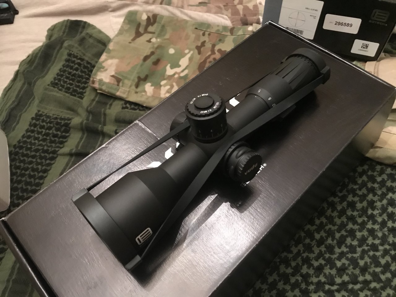 EOTech VUDU - 5-25X50 - VDU5-25FFMD3 - It has the MD3 Ret Brand New, Box and Paperwork - $1750