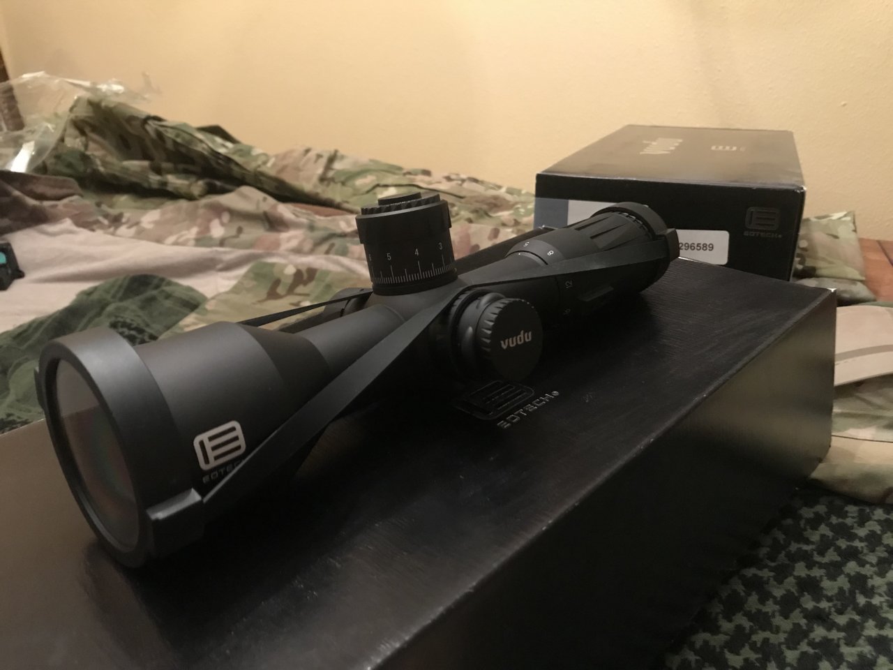 EOTech VUDU - 5-25X50 - VDU5-25FFMD3 - It has the MD3 Ret Brand New, Box and Paperwork - $1750
