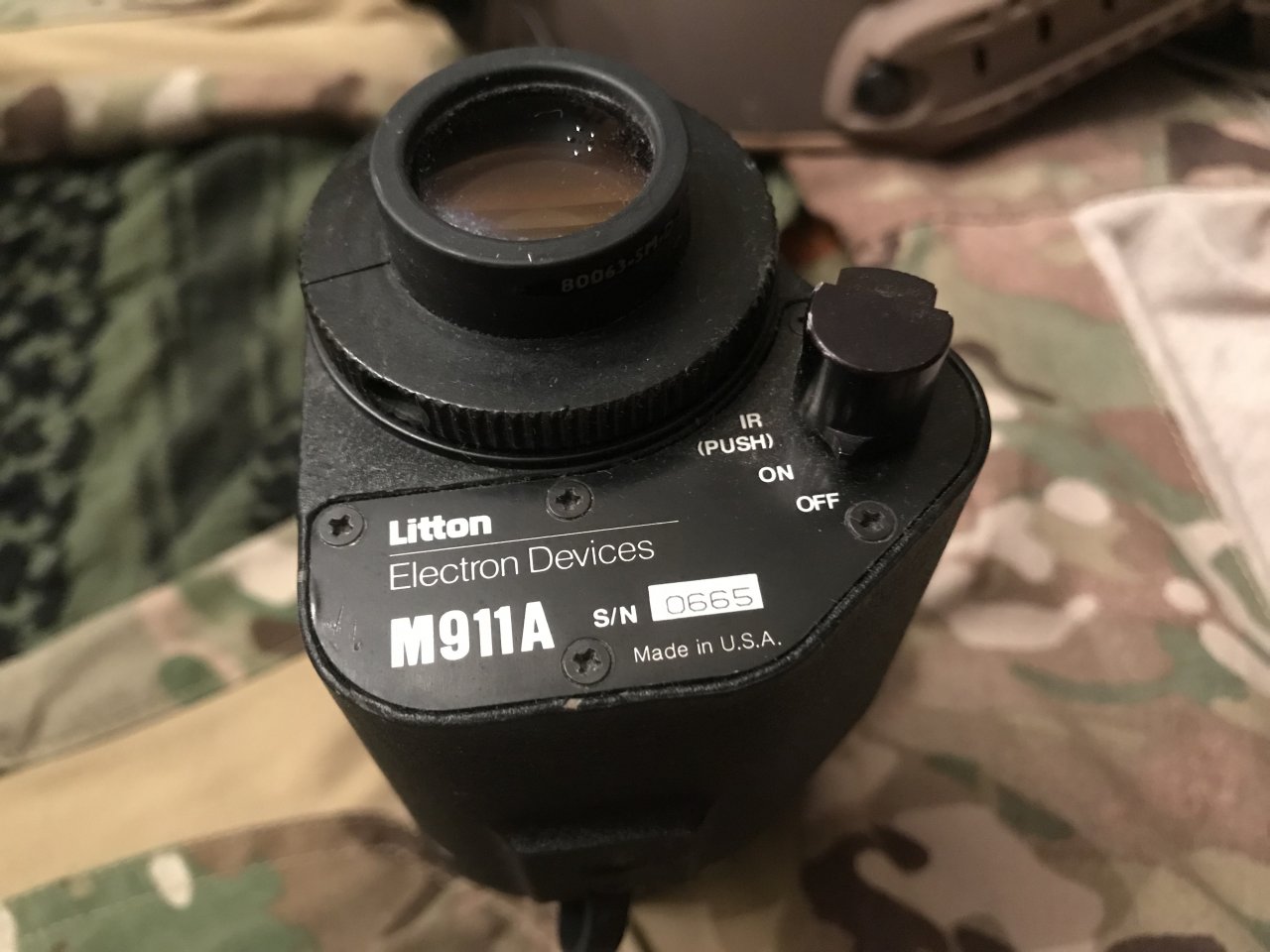 Litton M911A - With 3X Magnifier - Gen2+  Great loaner or spotter, Works well and runs on 2 AA's - $450