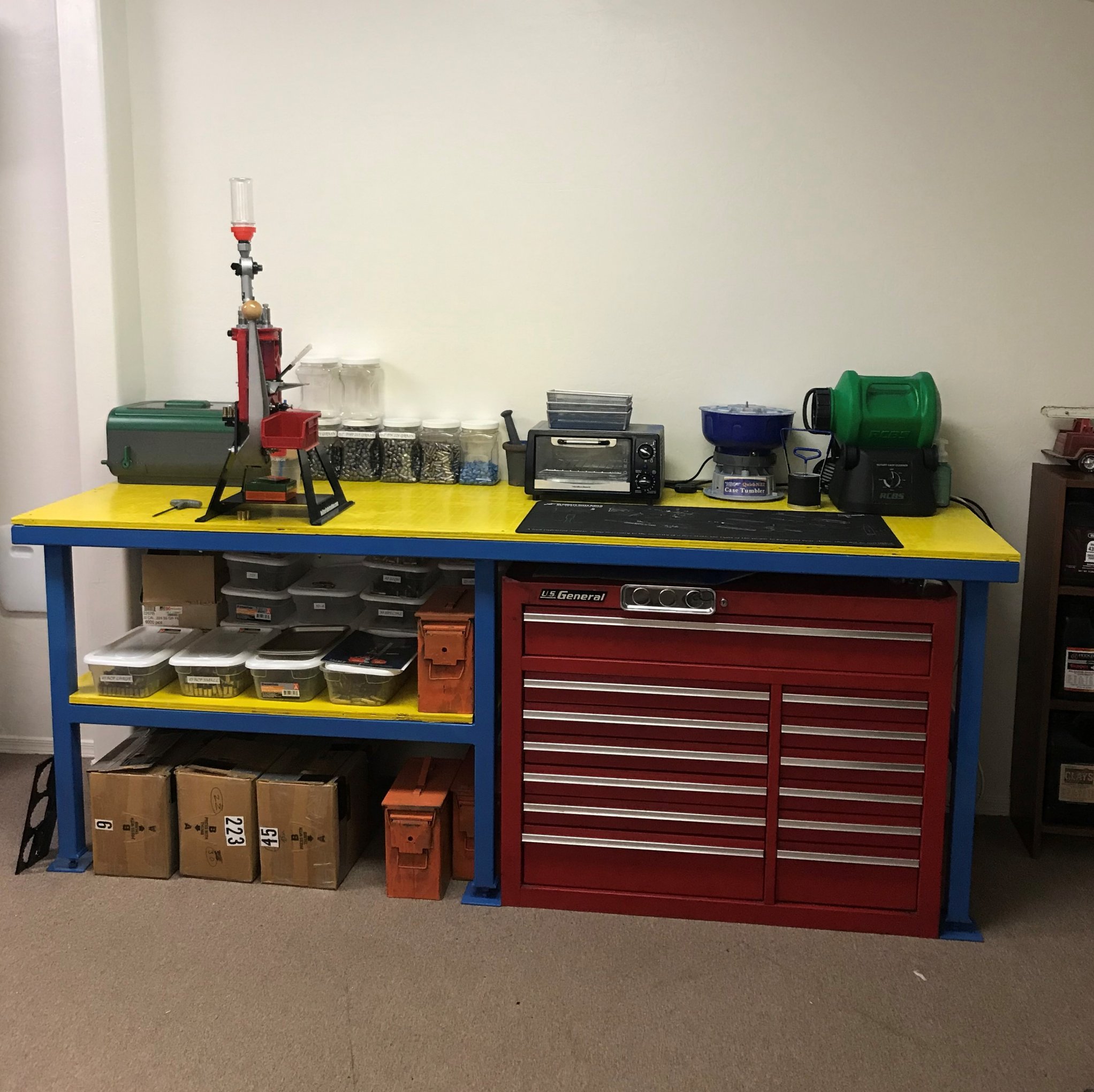 reloading bench