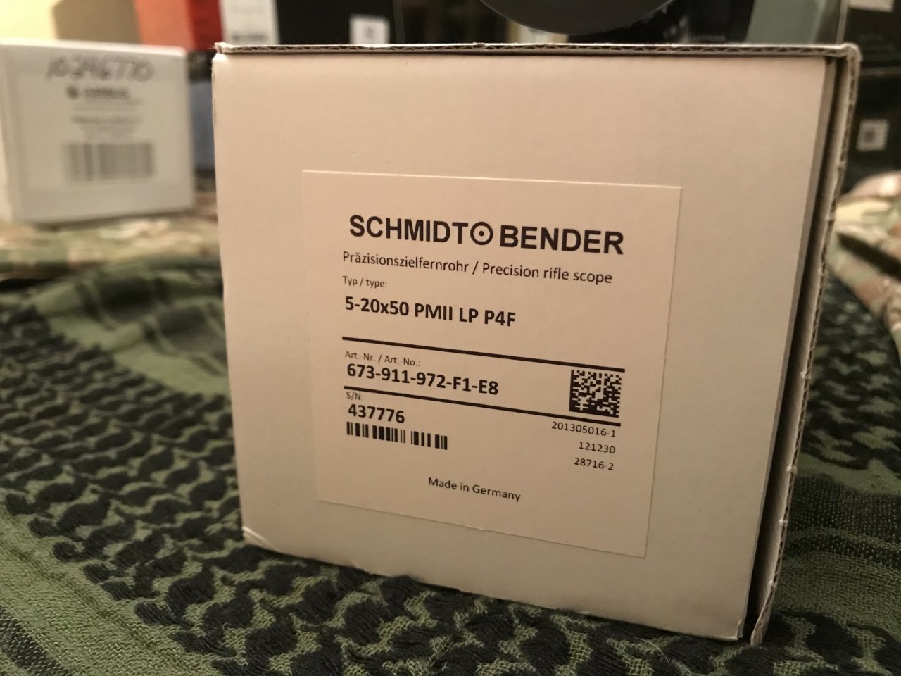 Schmidt & Bender - 5-20X50 PMII LP P4F - Ultra Short with the SPUHR Mount  Its brand new, I bought it for the .224 and now I've decided to part everything With the mount $3150 Without the mount $2850